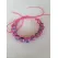 Браслет макраме сиреневый