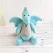 плюшевый дракончик ручная работа
