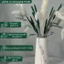Ваза настольная "ДЕКОР67", гипс, ручная работа, серебряная поталь, 19 см