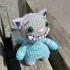 Вязаная игрушка Чеширский кот
