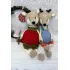 Мягкая игрушка "Рождественский олень"