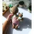 Игрушка вязаная ручная работа "Капибара с малышом"