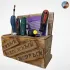 Органайзер из дерева ручной работы