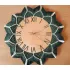 Настенные часы ручной работы "Цветок"