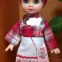 кукла в удмуртском костюме