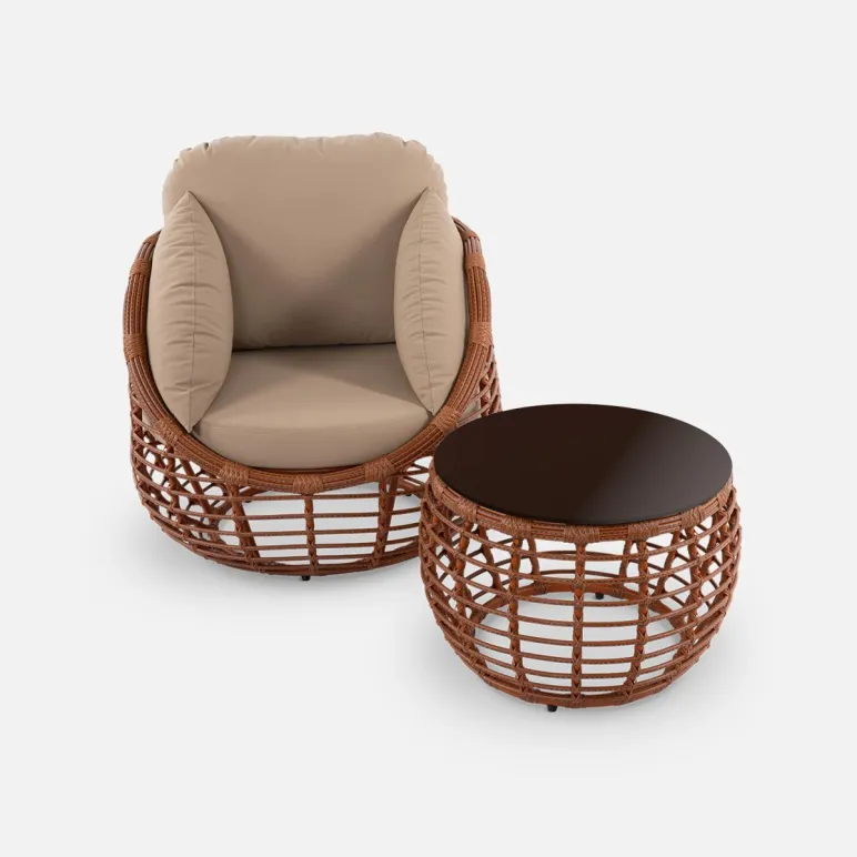 Кофейный стол "LOTUS" Африканский закат