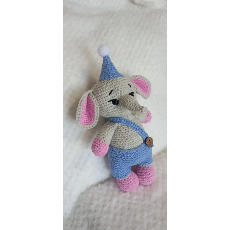 Игрушка Амигуруми — Слоник