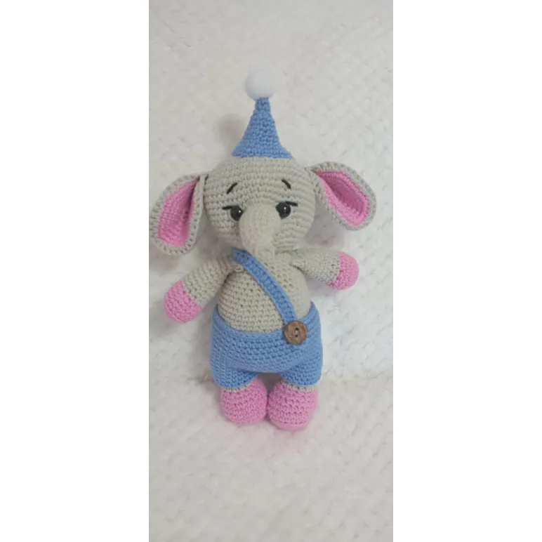Игрушка Амигуруми — Слоник