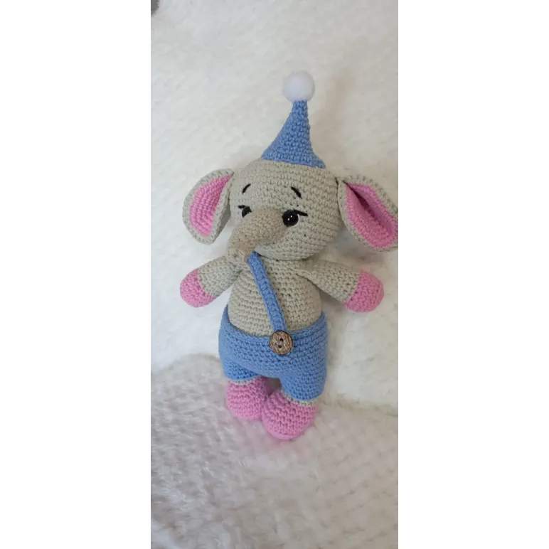 Игрушка Амигуруми — Слоник