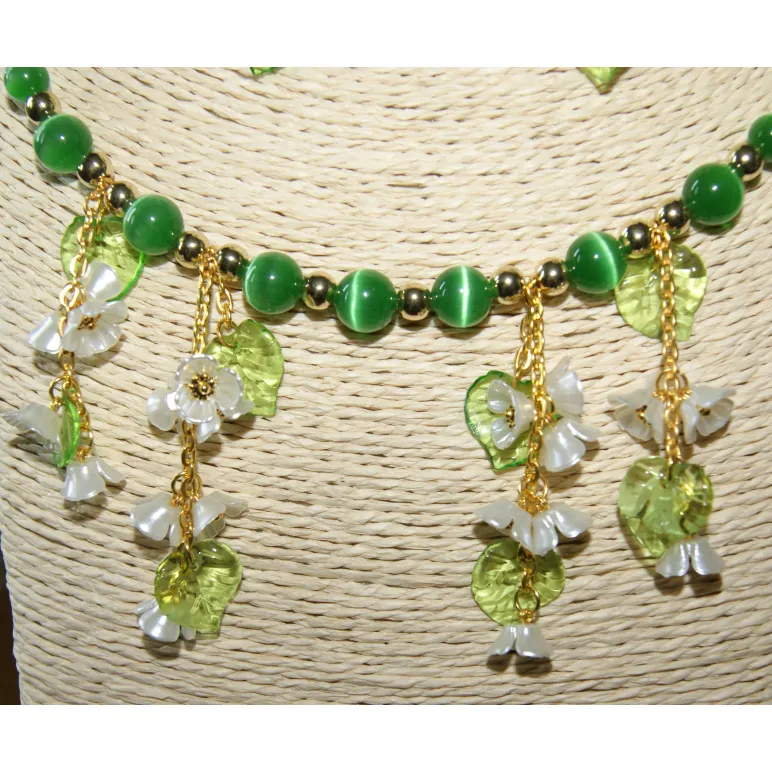 Комплект женской бижутерии "Весенний аромат"