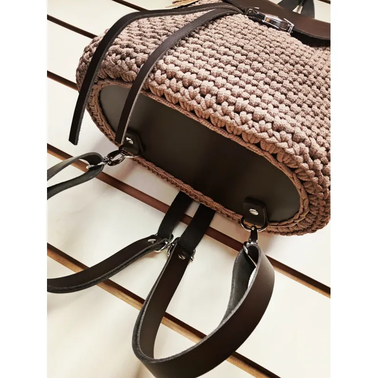 Рюкзак вязаный