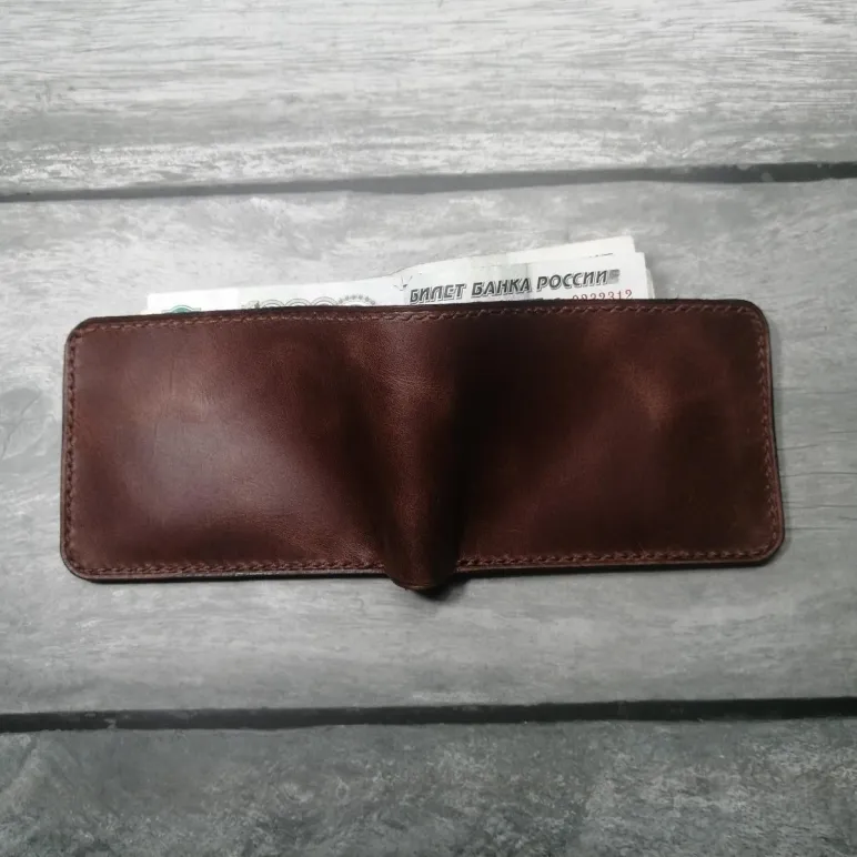 Портмане мужское,БИФОЛД классический.Изделия из кожи.