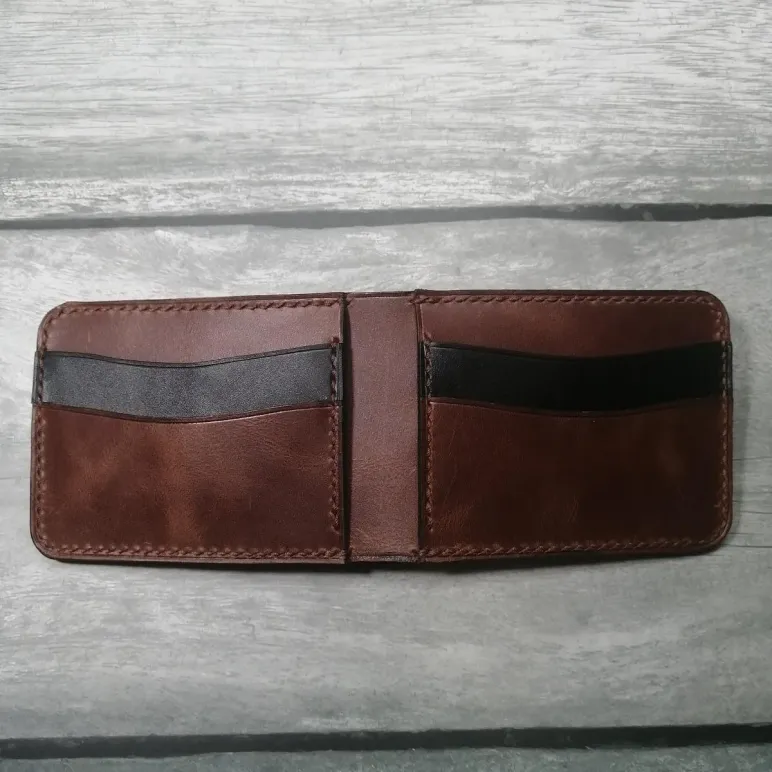 Портмане мужское,БИФОЛД классический.Изделия из кожи.