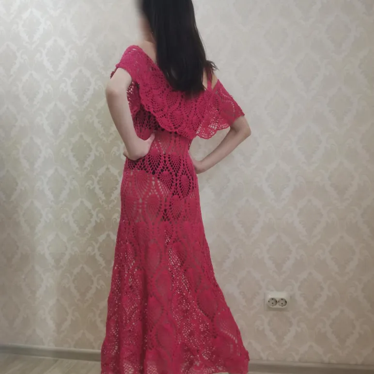 платье крючком