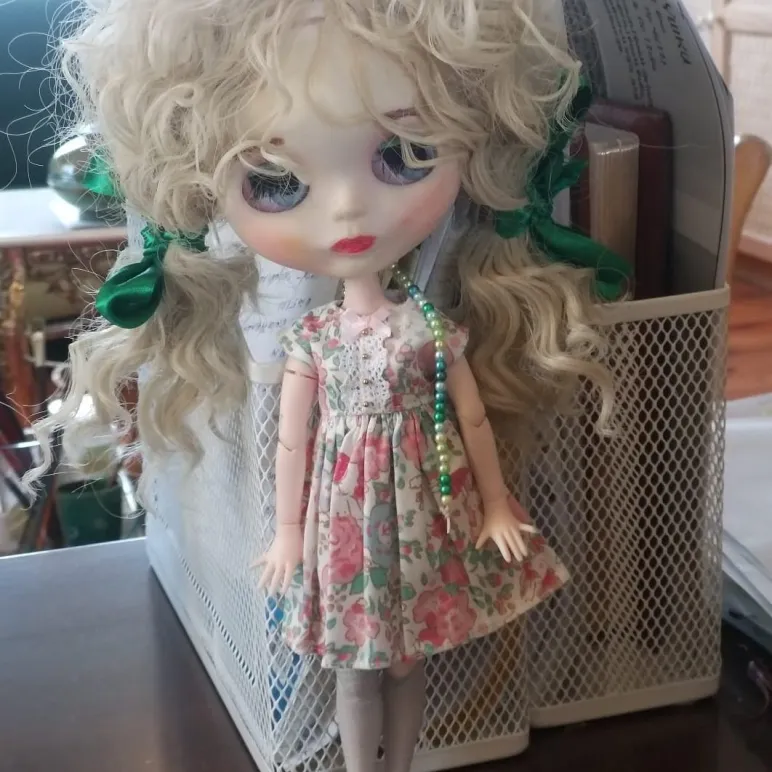 Кукла блайз блондинка кастом