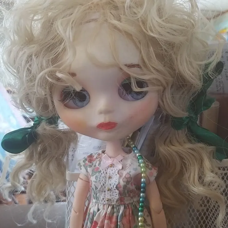 Кукла блайз блондинка кастом