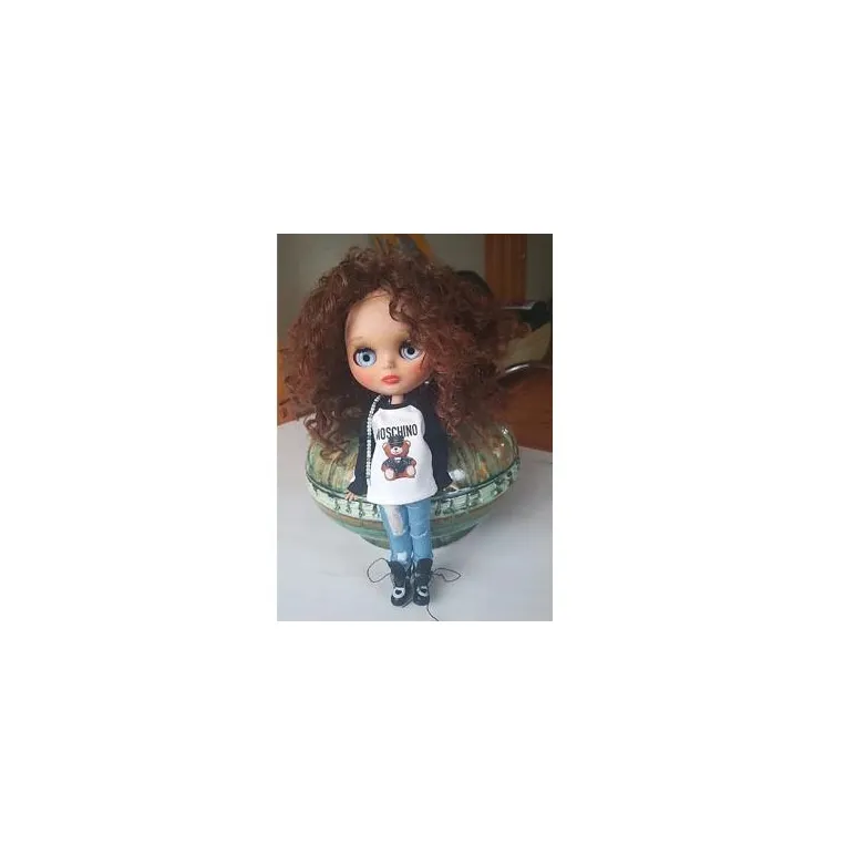 Кукла блайз брюнетка кастом