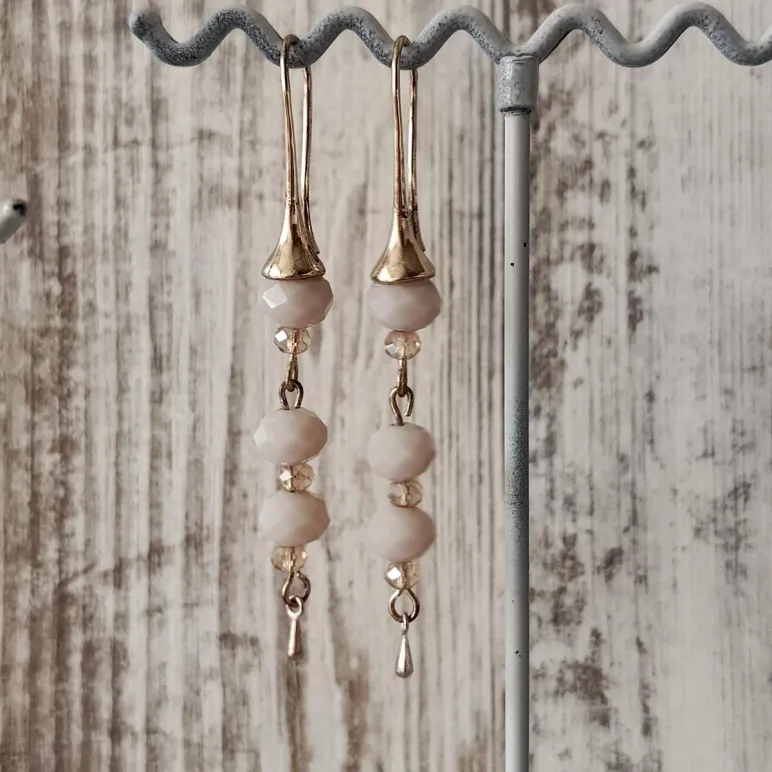 Серьги из слоновой кости