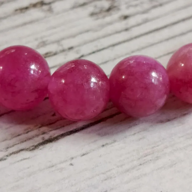 Браслет из халцедона с жемчугом Бива