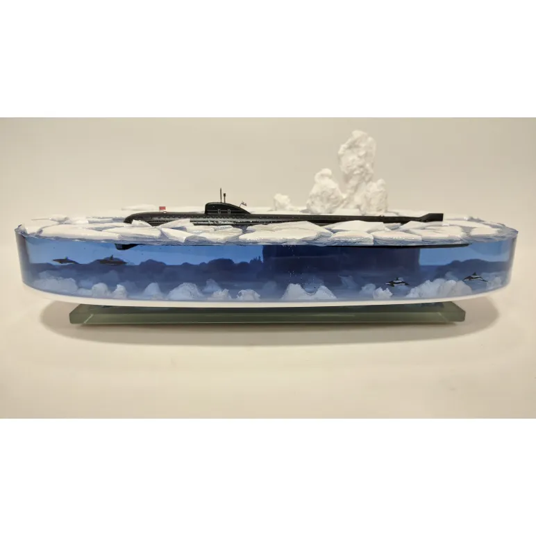 Модель подводной лодки проект 627 "Кит"