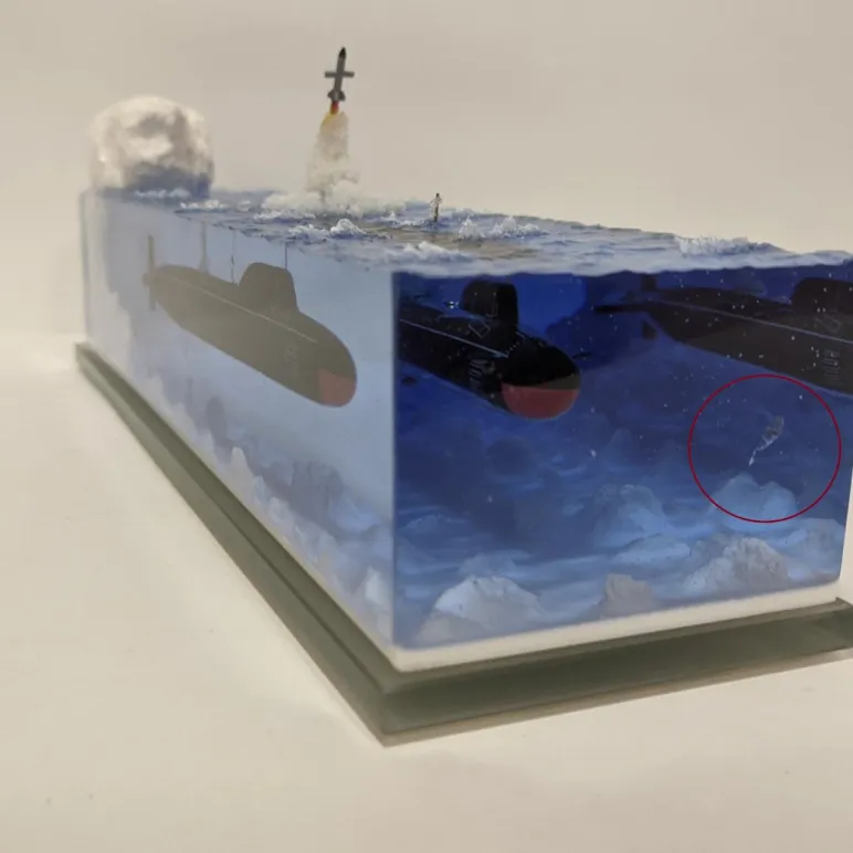 Модель Подводной лодки 885М "Ясень-М"