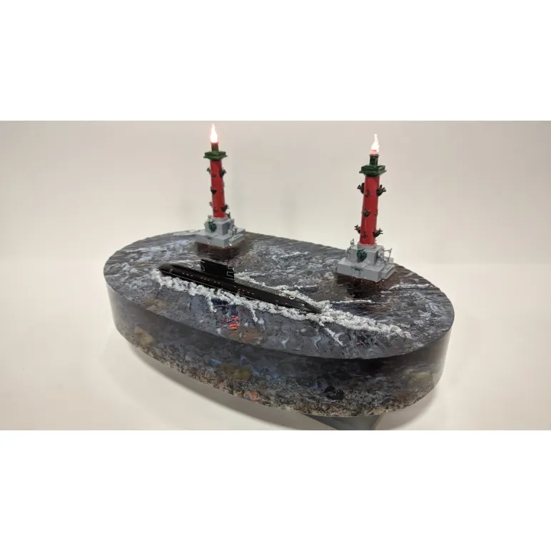 Модель подводной лодки "Варшавянка" 636\877