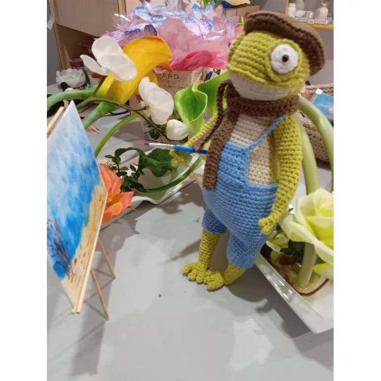 Игрушка Амигуруми — Лягушка