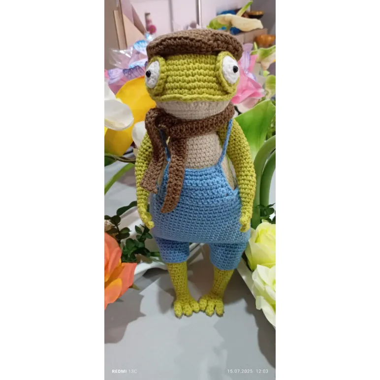 Игрушка Амигуруми — Лягушка