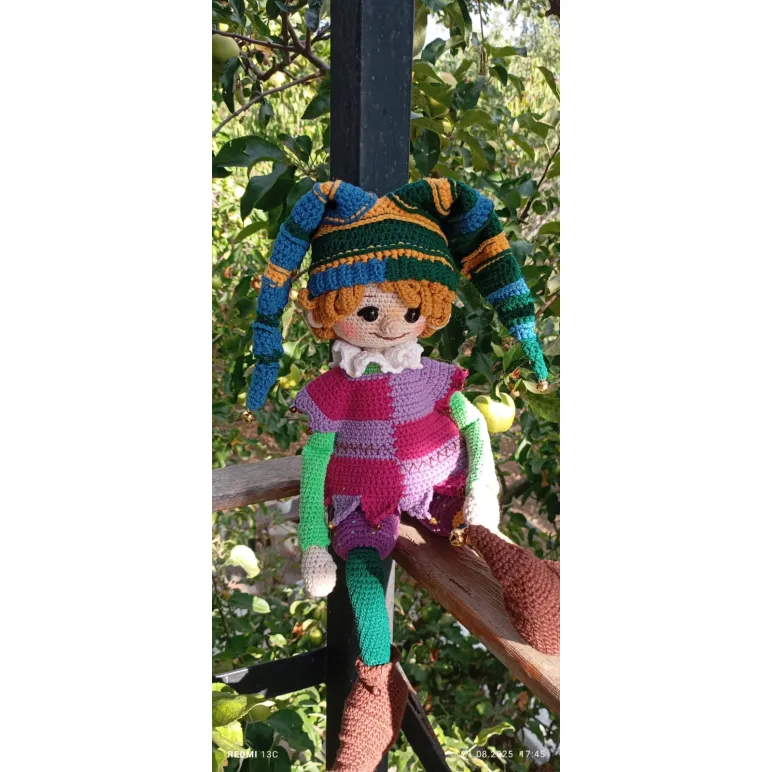 Игрушка Амигуруми — Арлекин