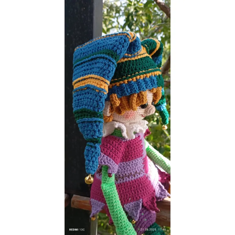 Игрушка Амигуруми — Арлекин