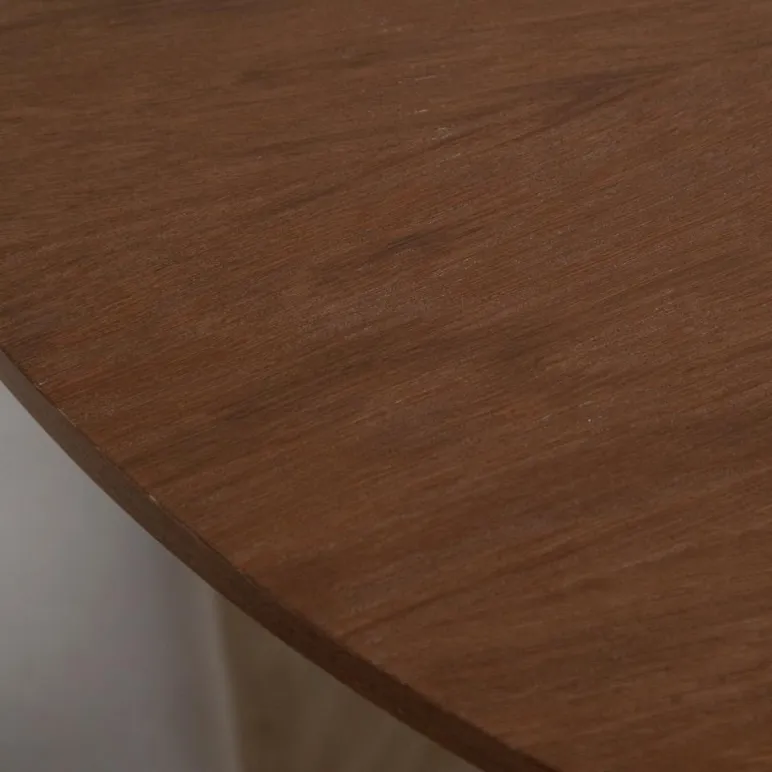 Круглый, раздвижной стол. Дубовый шпон, массив ясеня