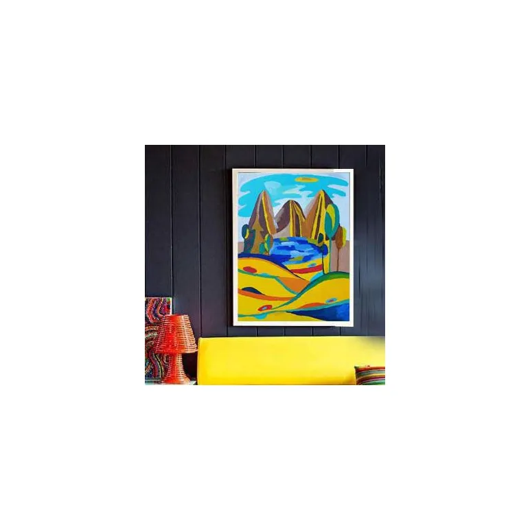 Абстракция природы картина маслом