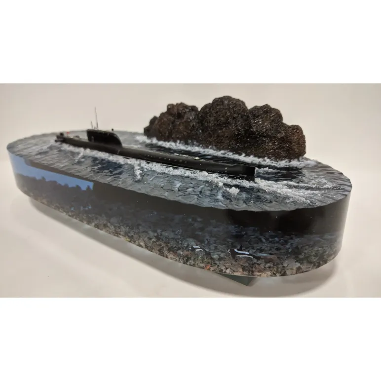 Модель подводной лодки К-19 "Хиросима" проект 658