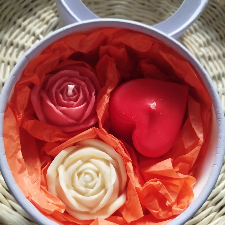 Свечи восковые набор подарочный