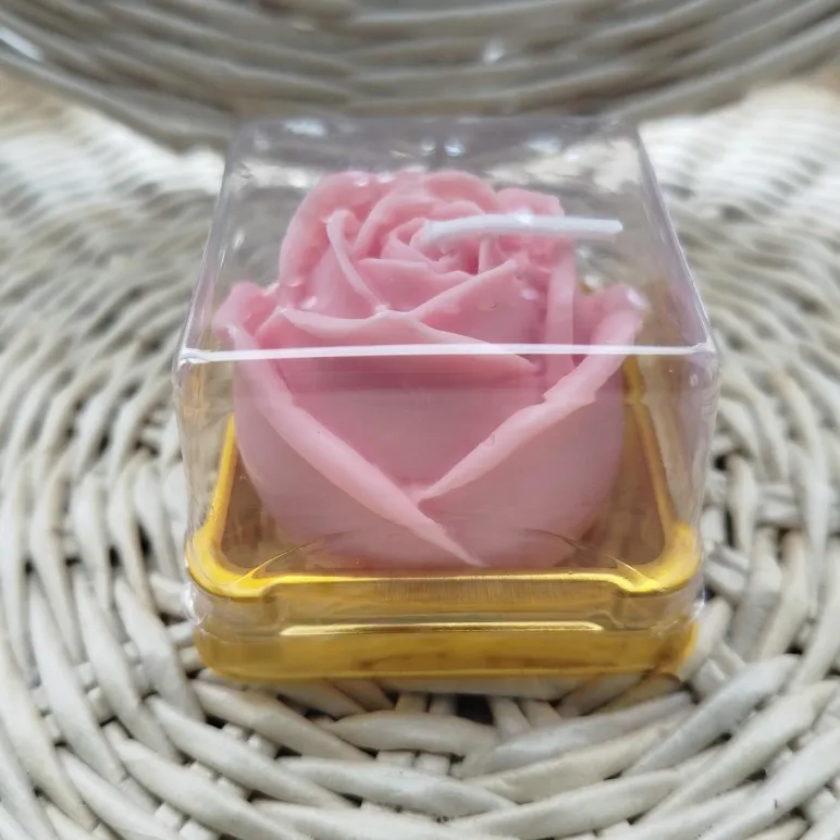 Свеча восковая бонбоньерка