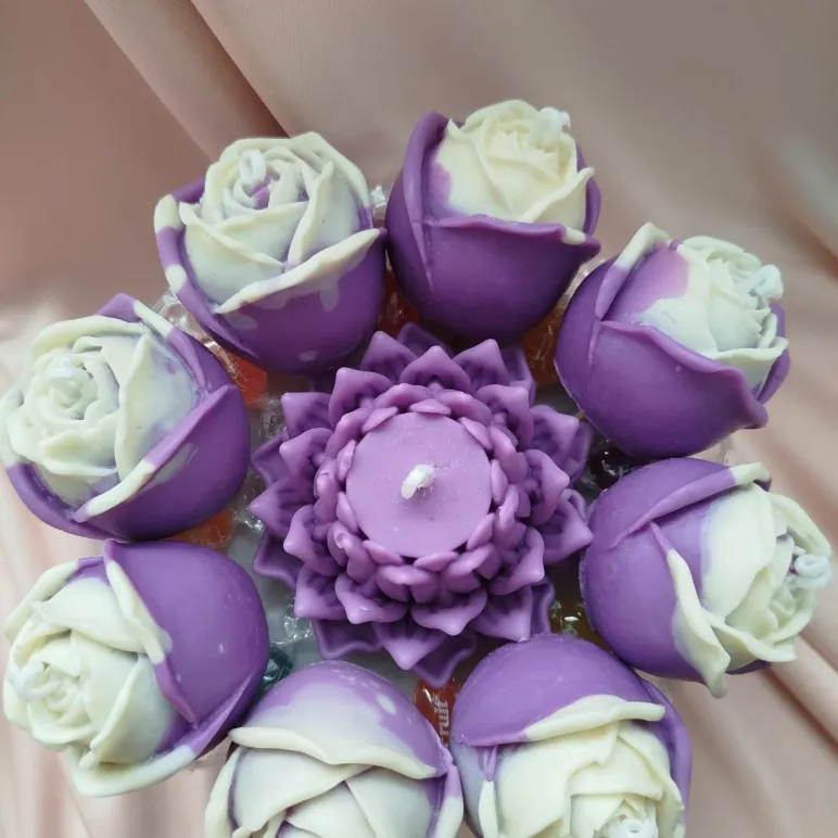 Подарок Свечи букет