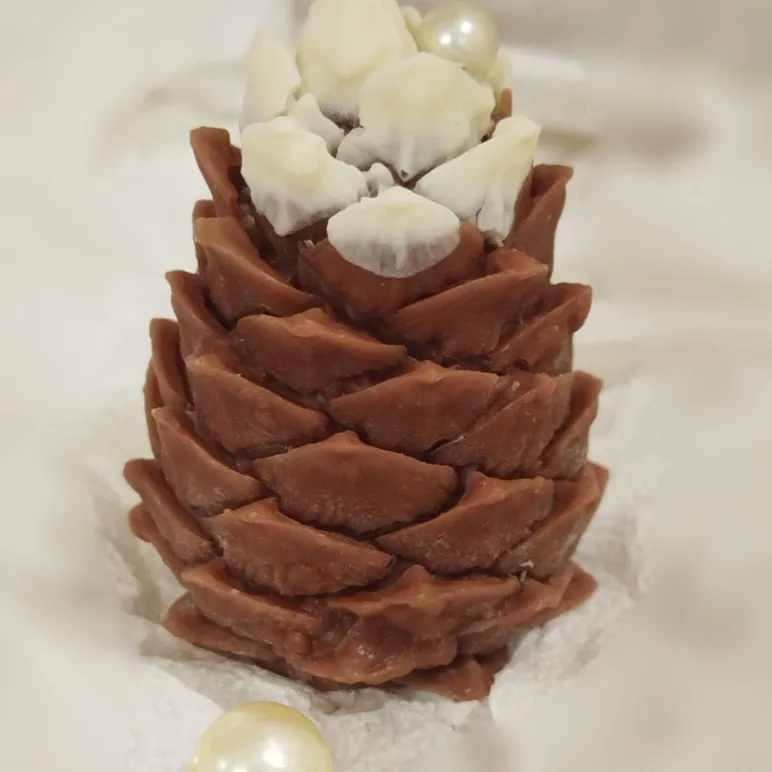 Свечи рождественские Елка и Шишка