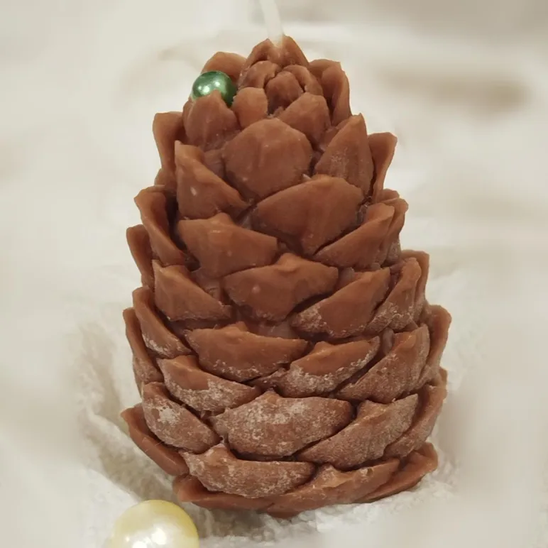 Свечи рождественские Елка и Шишка