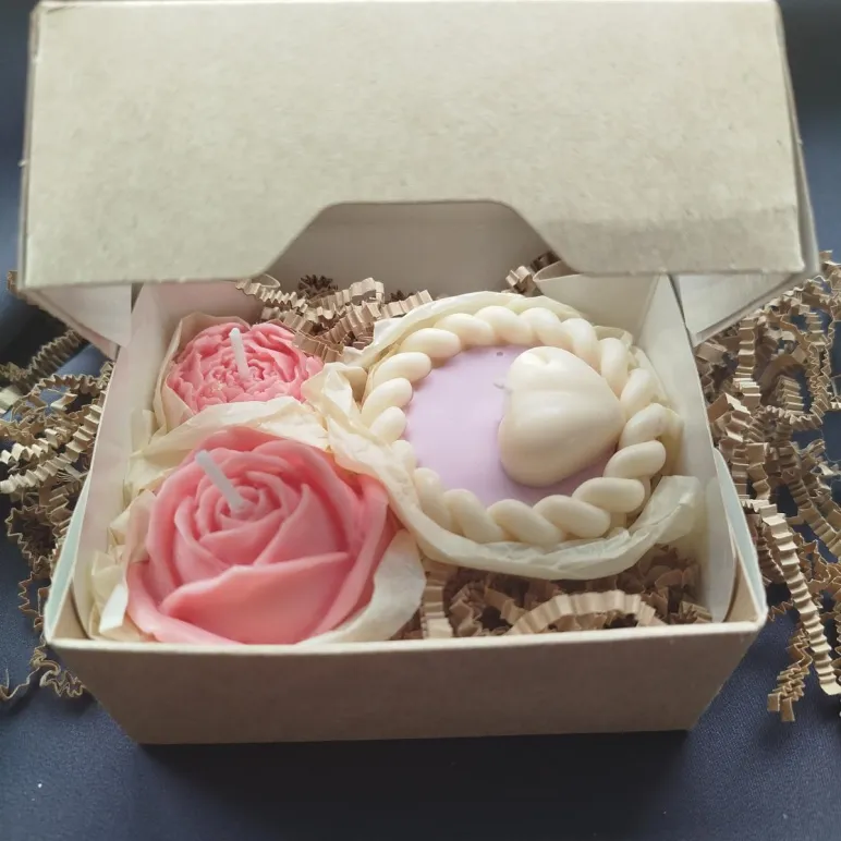 Свечи восковые набор подарочный