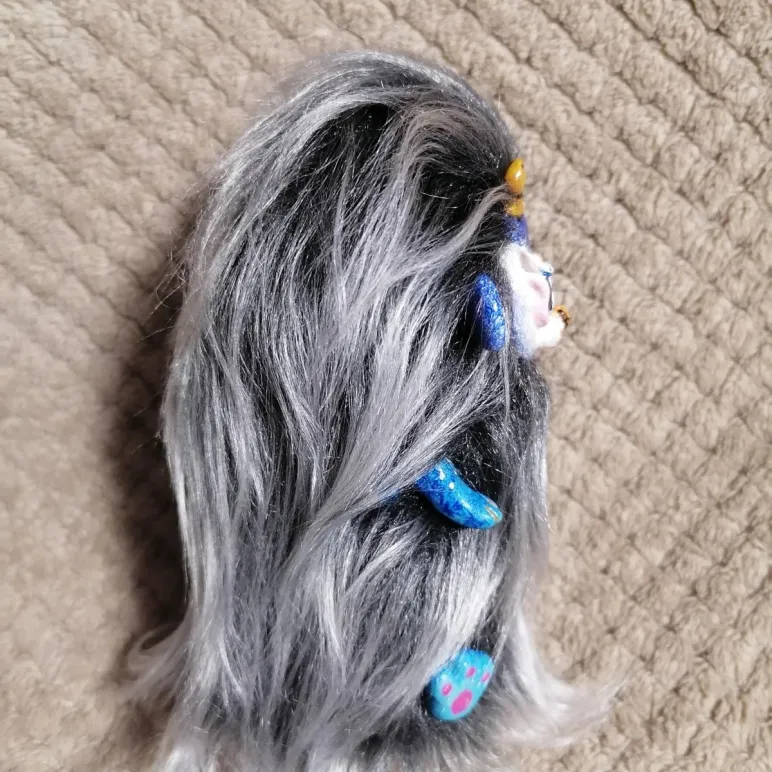 Игрушка в смешанной технике