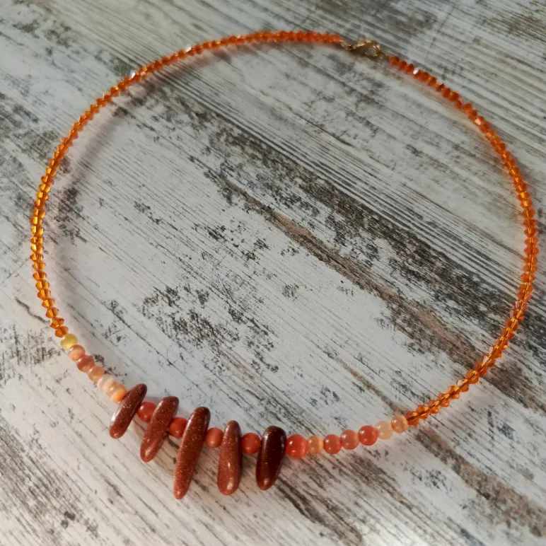 Чокер с авантюрином