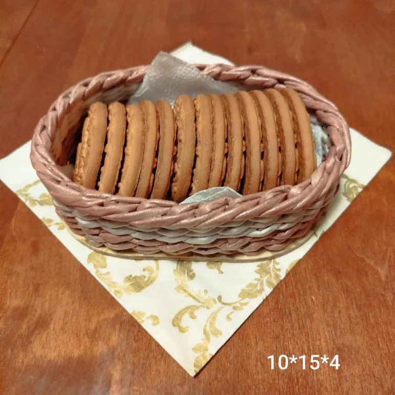 Сухарница плетенка бумажная лоза