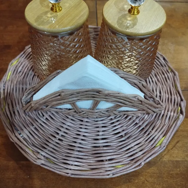 Сухарница плетенка бумажная лоза