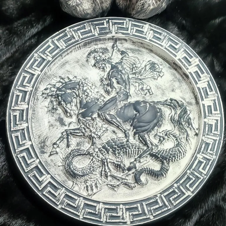 Барельеф - панно на стену Герб России, Полёт Пегаса, Египетские Боги, Георгий Победаносец