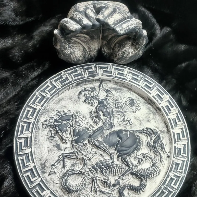 Барельеф - панно на стену Герб России, Полёт Пегаса, Египетские Боги, Георгий Победаносец