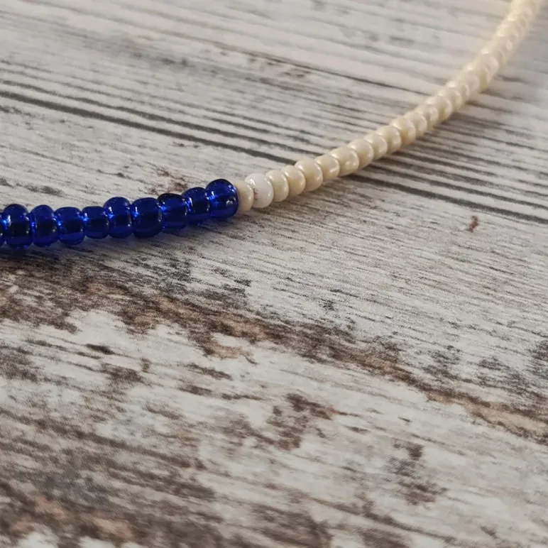 Чокер из бисера