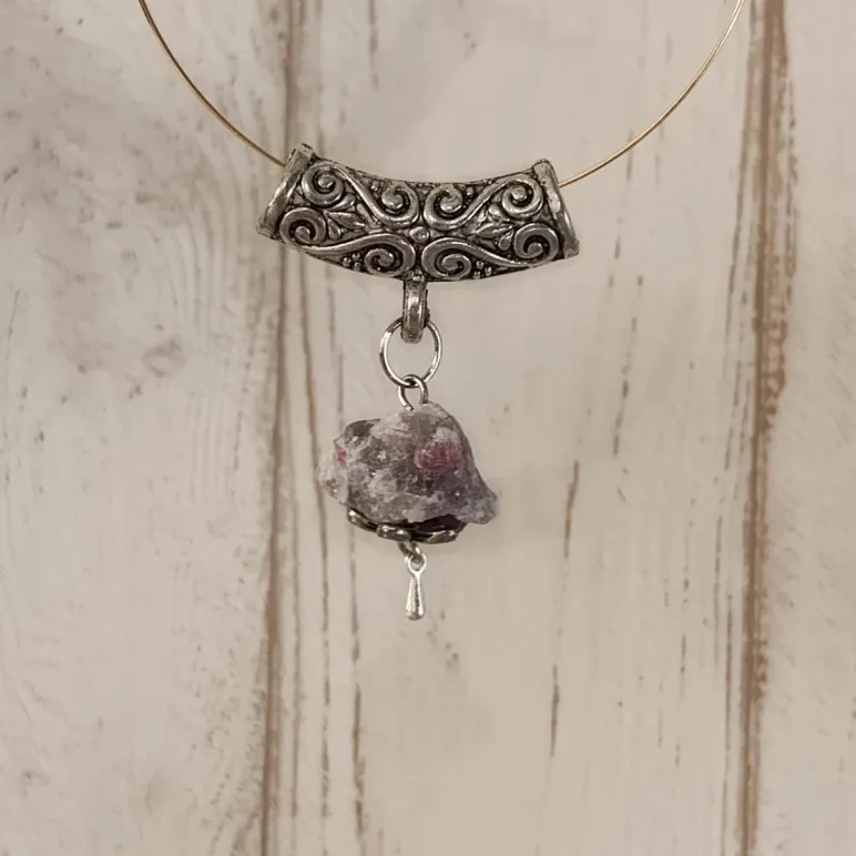 Подвеска с турмалином