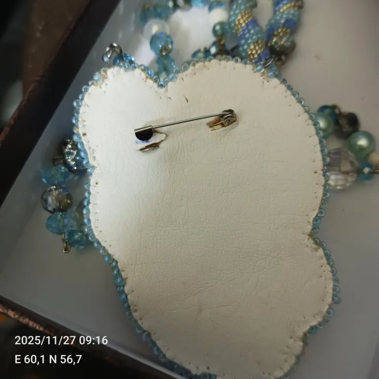 Брошь-кулон "Лагуна"