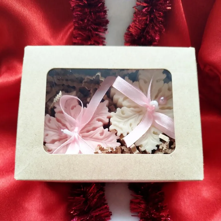 Свечи восковые набор подарочный