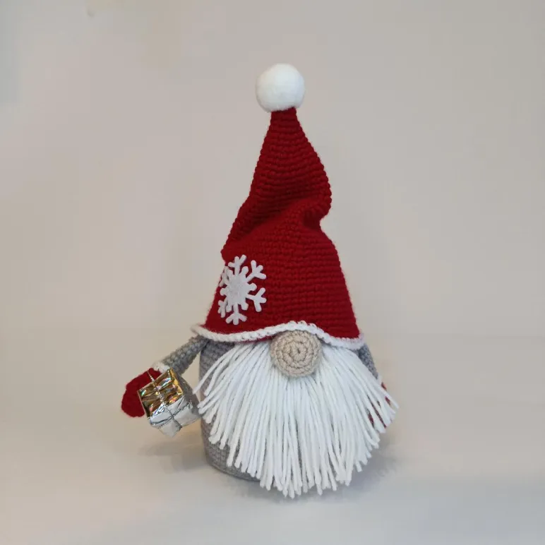 Гном новогодний, в скандинавском стиле, ручная работа